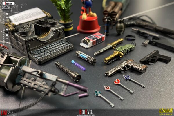 Pré-venda Limtoys LIMINI Bio Evil 1/12 Scale R.P.D. Officer S Ver (RELANÇAMENTO) - Imagem 6