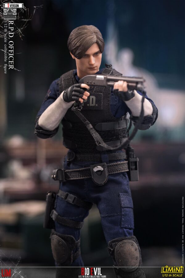 Pré-venda Limtoys LIMINI Bio Evil 1/12 Scale R.P.D. Officer S Ver (RELANÇAMENTO) - Imagem 4