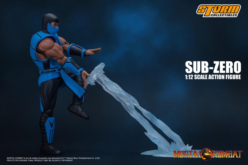 Action Figure Sub-Zero: Mortal Kombat Limited Edition (Escala 1/6