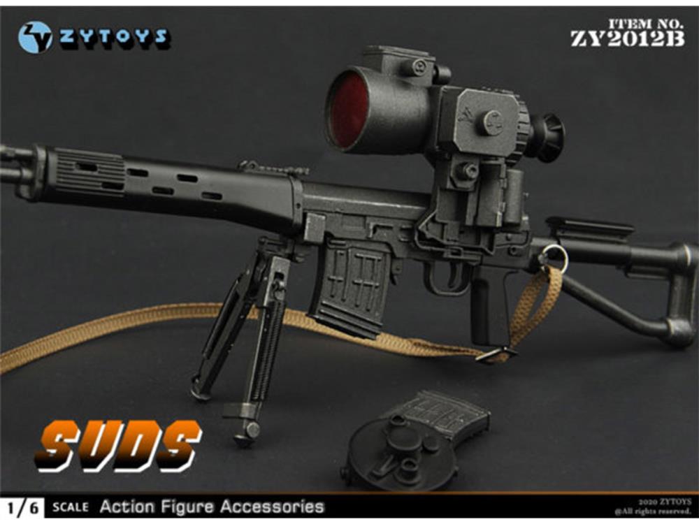 ZY Toys SVD Rifle 1/6 Accessory Set – ZY2012B – GsToyzzz