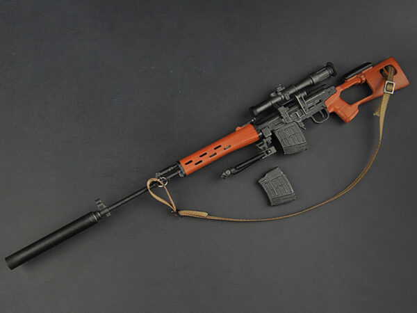 ZY Toys SVD Rifle 1/6 Accessory Set - ZY2012A - Imagem 5