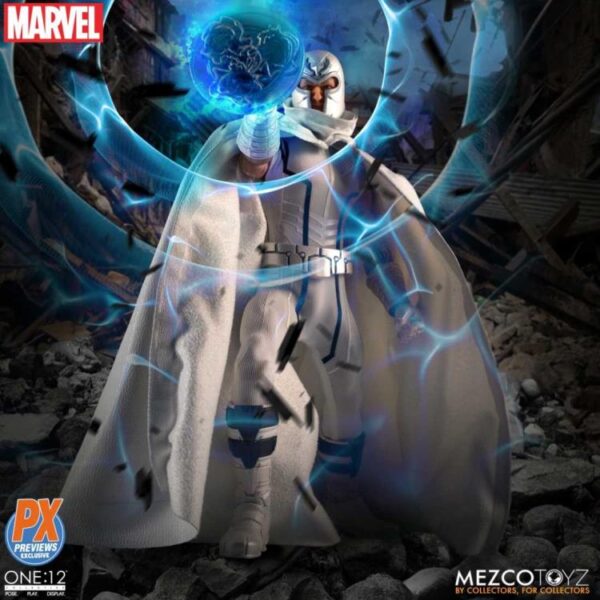 Mezco Marvel One:12 Magneto (Marvel Now Edition) PX - Imagem 5