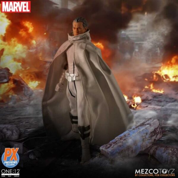 Mezco Marvel One:12 Magneto (Marvel Now Edition) PX - Imagem 6