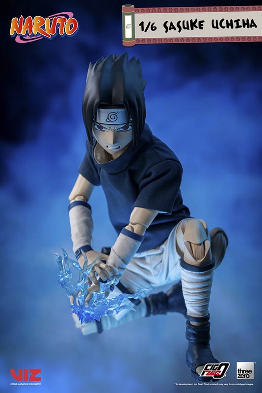 Pré-venda FigZero X Threezero 1/6 Scale figure- Naruto- Sasuke
