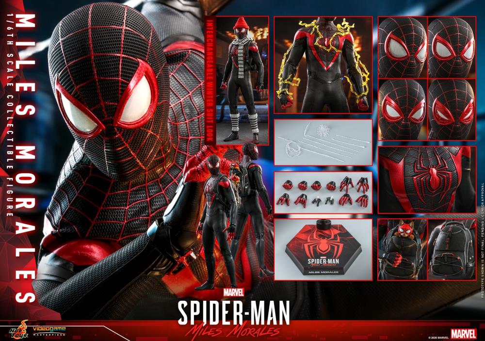 Homem Aranha - Miles Morales MAFEX n 107 da Medicom Toy