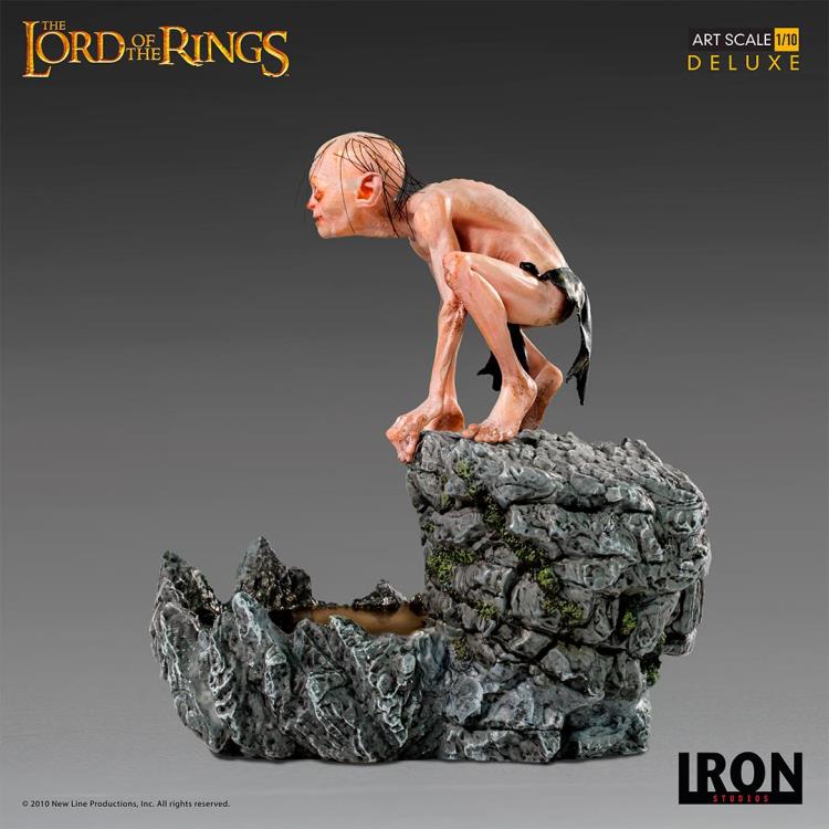 Escultura do Smeagol - Gollum - O Senhor Dos Anéis (lotr) 20cm de altura