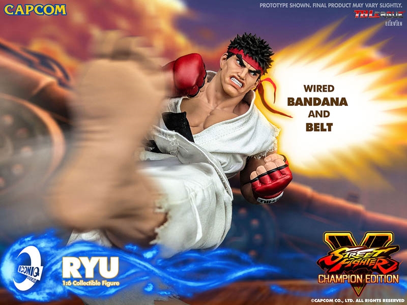 Iconiq Studios x TBLeague Ryu – Street Fighter – 1/6 (sob encomenda) –  GsToyzzz