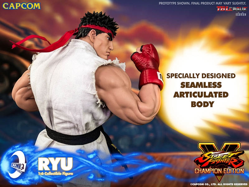 Street Fighter Action Figure 1/6 Ryu 30 cm