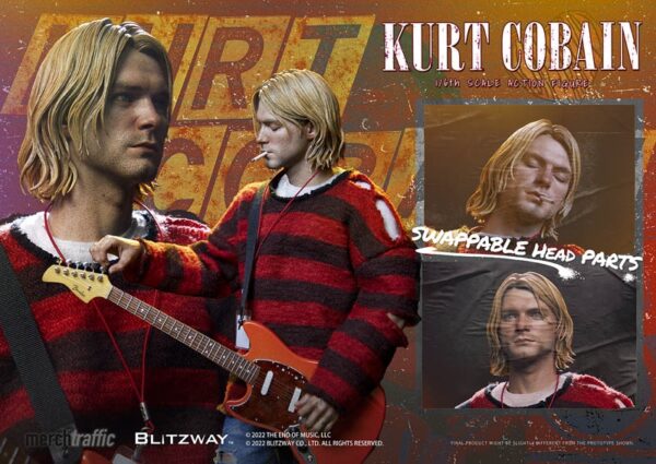 Pré-venda Kurt Cobain - Blitzway 1/6 Scale Figure
