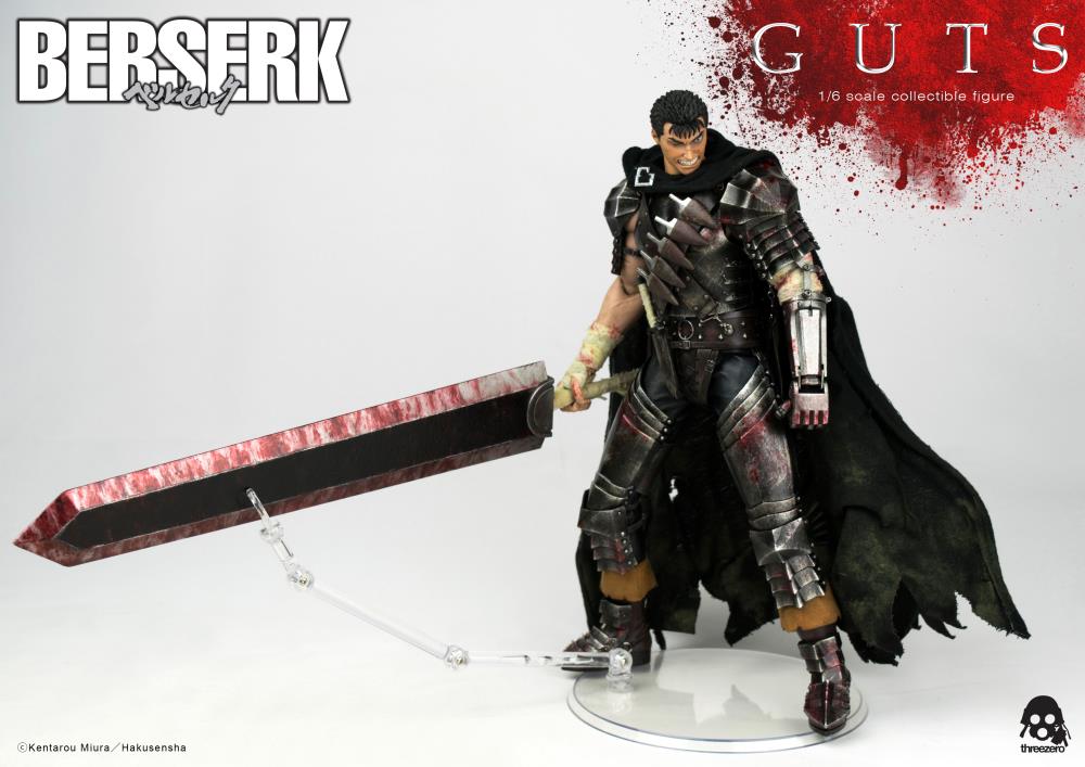 Pré-venda Threezero Berserk SiXTH Guts (Black Swordsman Ver.) 1/6 Scale  Figure – GsToyzzz