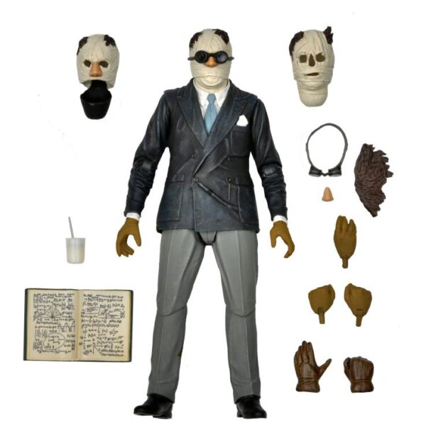 Neca Universal Monsters Ultimate Invisible Man Figure