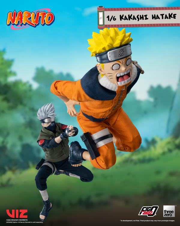 Pré-venda FigZero X Threezero 1/6 Scale figure- Naruto- Sasuke