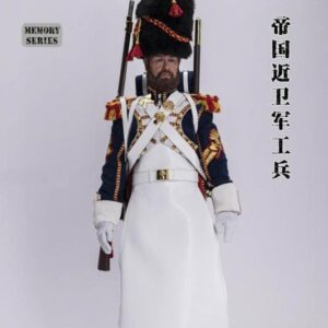 Pré-venda QO Toys 1/6 Scale Figure French Napoleonic Infantry Sapper of the Imperial Guard 1812
