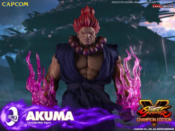 Iconiq Studios X TB League Street Fighter V Iconiq Gaming Series Akuma 1/6 - Imagem 2