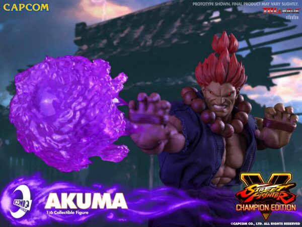 Iconiq Studios X TB League Street Fighter V Iconiq Gaming Series Akuma 1/6 - Imagem 3