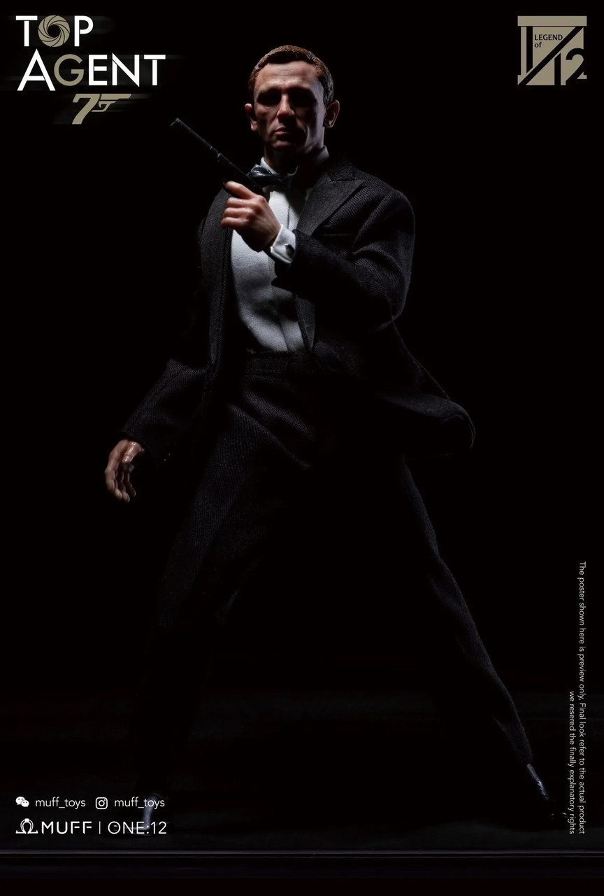 Muff toys 1/12 フィギュア TOP AGENT Pré-venda Muff Toys 1/12 Top Agent muff2302 Deluxe – GsToyzzz