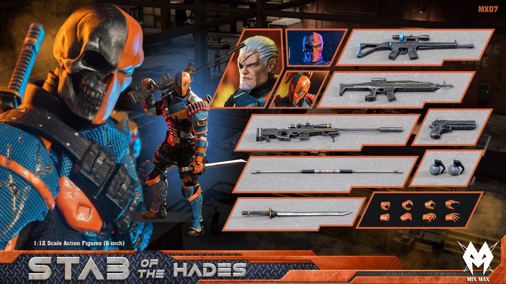 Pré-venda MixMax 1/12 Stab of Hades Upgraded Action Figure Reissue mx2401