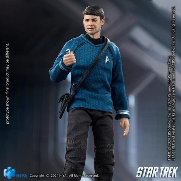 Pré-venda Hiya Toys Star Trek (2009) Exquisite Super Series Dr. Leonard "Bones" McCoy 1/12 Scale PX Previews Exclusive Action Figure