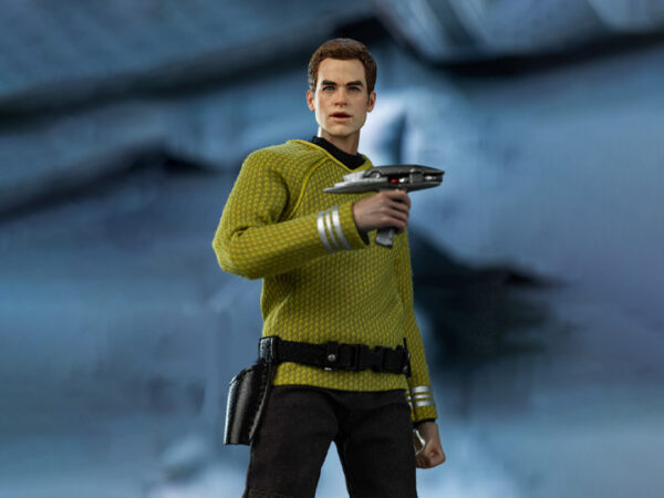 Pré-venda Hiya Toys Star Trek (2009) Exquisite Super Series James T. Kirk 1/12 Scale PX Previews Exclusive Action Figure - Imagem 8