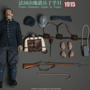 Pré-venda QO Toys Qorange 1/6 Scale Figure France Chasseurs Alpins in Vosges 1915