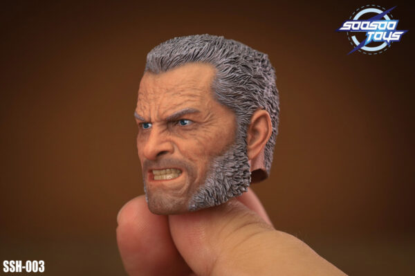Soosootoys SSH003 1/6 Old Man Logan Head - Imagem 5