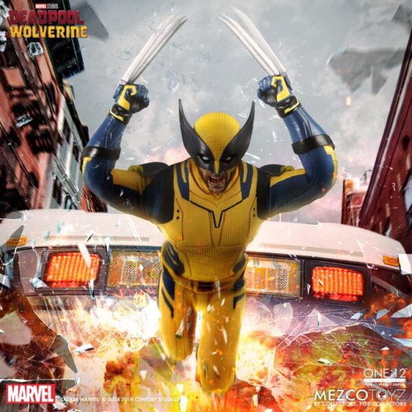 Pré-venda Mezco Deadpool & Wolverine One:12 Collective Wolverine (Deluxe Edition) Action Figure - Imagem 4