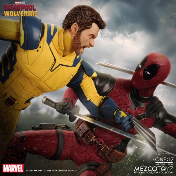 Pré-venda Mezco Deadpool & Wolverine One:12 Collective Wolverine (Deluxe Edition) Action Figure - Imagem 5