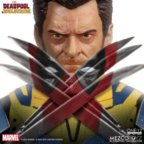 Pré-venda Mezco Deadpool & Wolverine One:12 Collective Wolverine (Deluxe Edition) Action Figure - Imagem 3