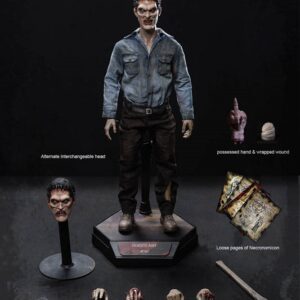 Pré-venda Asmus Toys Evil Dead 2: Dead by Dawn Deadite Ash 1/6 Scale Figure