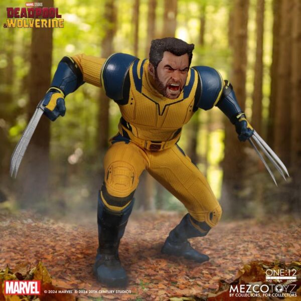 Pré-venda Mezco Deadpool & Wolverine One:12 Collective Wolverine (Deluxe Edition) Action Figure - Imagem 6