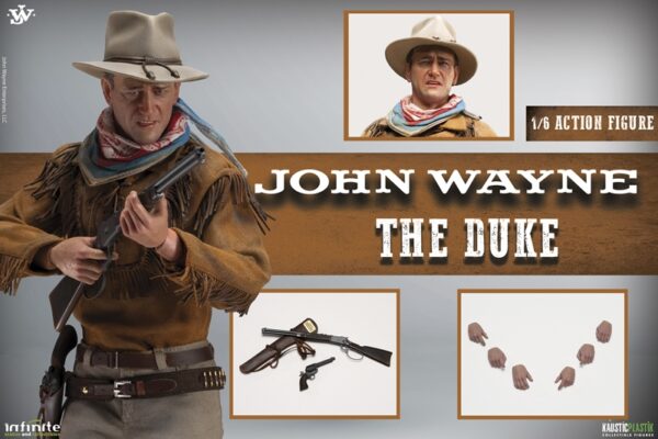 Pré-venda Kaustic Plastik Infinite Statue John Wayne as The Duke Official 1/6 Figure (Standard Version) - Imagem 2