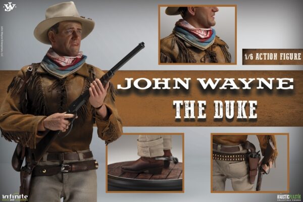 Pré-venda Kaustic Plastik Infinite Statue John Wayne as The Duke Official 1/6 Figure (Standard Version)
