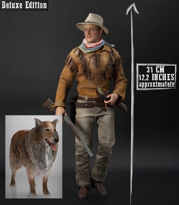 Pré-venda Kaustic Plastik X Infinite Statue John Wayne as The Duke Official 1/6 Figure (Deluxe Version) - Imagem 5