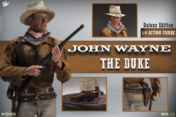 Pré-venda Kaustic Plastik X Infinite Statue John Wayne as The Duke Official 1/6 Figure (Deluxe Version) - Imagem 2