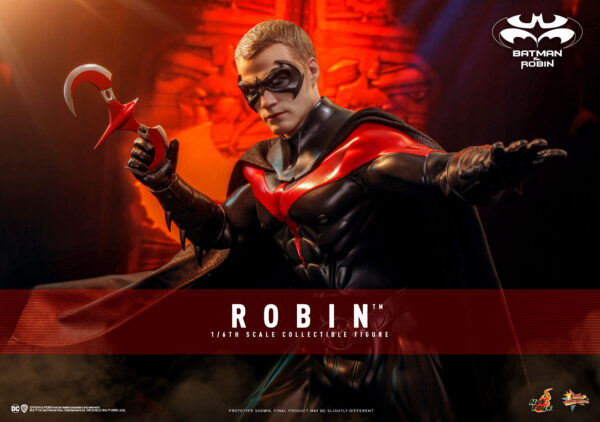Pré-venda Hot Toys Batman & Robin MMS787 Robin 1/6th Scale Collectible Figure - Imagem 2
