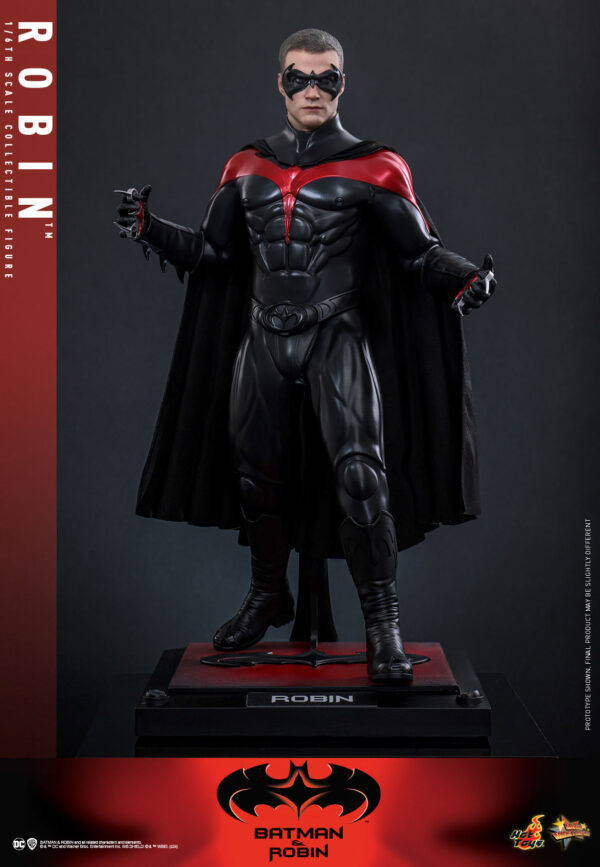 Pré-venda Hot Toys Batman & Robin MMS787 Robin 1/6th Scale Collectible Figure - Imagem 4