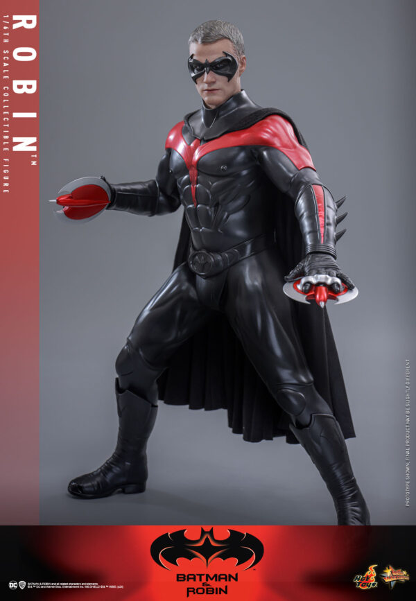 Pré-venda Hot Toys Batman & Robin MMS787 Robin 1/6th Scale Collectible Figure - Imagem 5