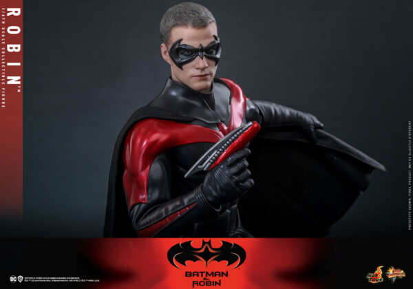 Pré-venda Hot Toys Batman & Robin MMS787 Robin 1/6th Scale Collectible Figure - Imagem 9