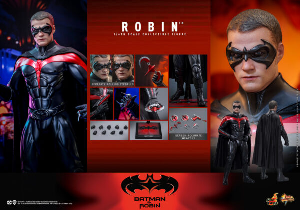 Pré-venda Hot Toys Batman & Robin MMS787 Robin 1/6th Scale Collectible Figure
