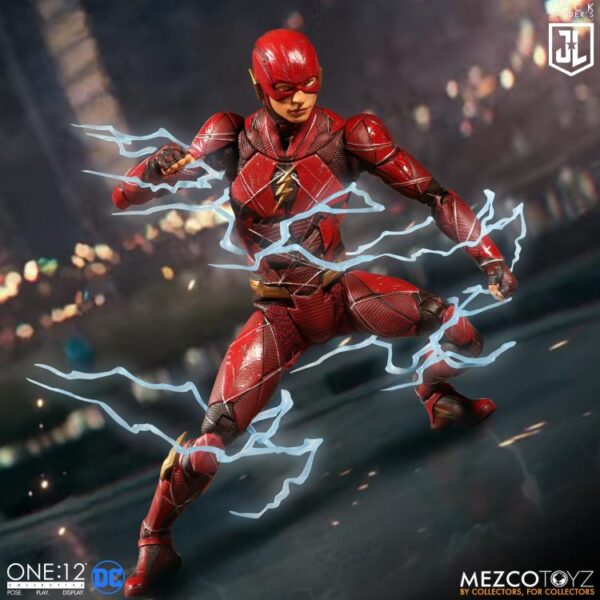 Mezco Snyder's Justice League One:12 Flash (loose)