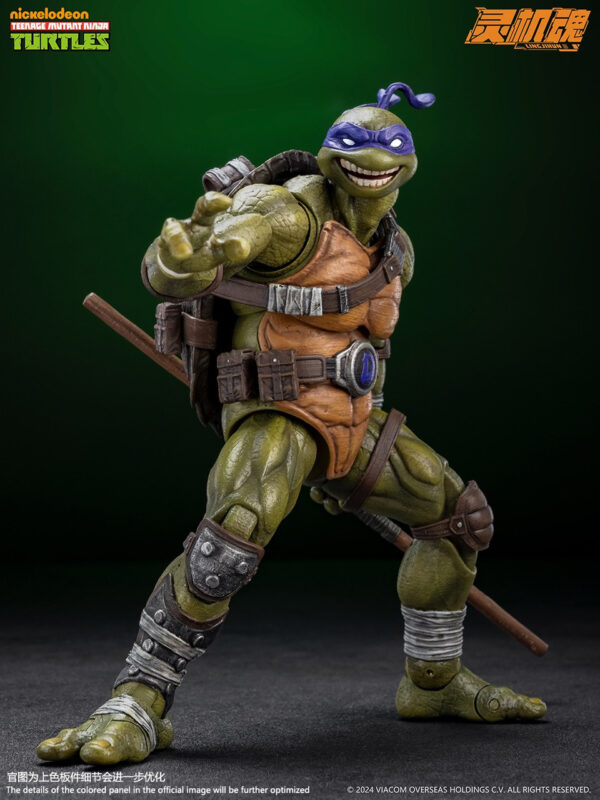 Pré-venda Lingjihun 1/12 Scale TMNT Turtle Donatello - Imagem 2