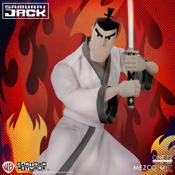 Pré-Venda Mezco Toyz Samurai Jack One:12 Collective Samurai Jack Action Figure - Imagem 5