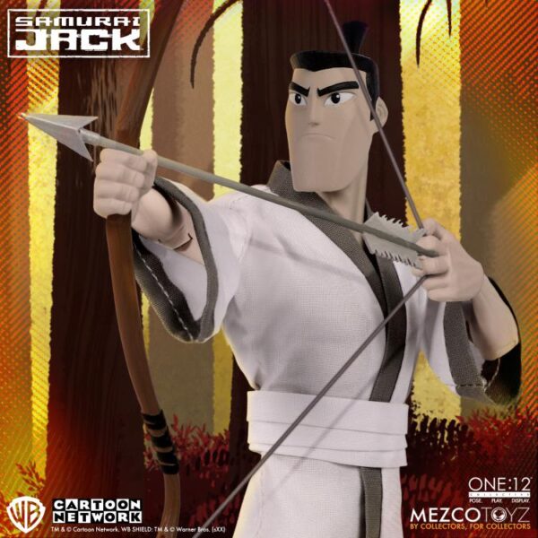 Pré-Venda Mezco Toyz Samurai Jack One:12 Collective Samurai Jack Action Figure - Imagem 6