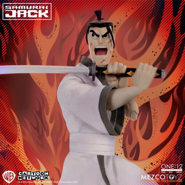 Pré-Venda Mezco Toyz Samurai Jack One:12 Collective Samurai Jack Action Figure - Imagem 7