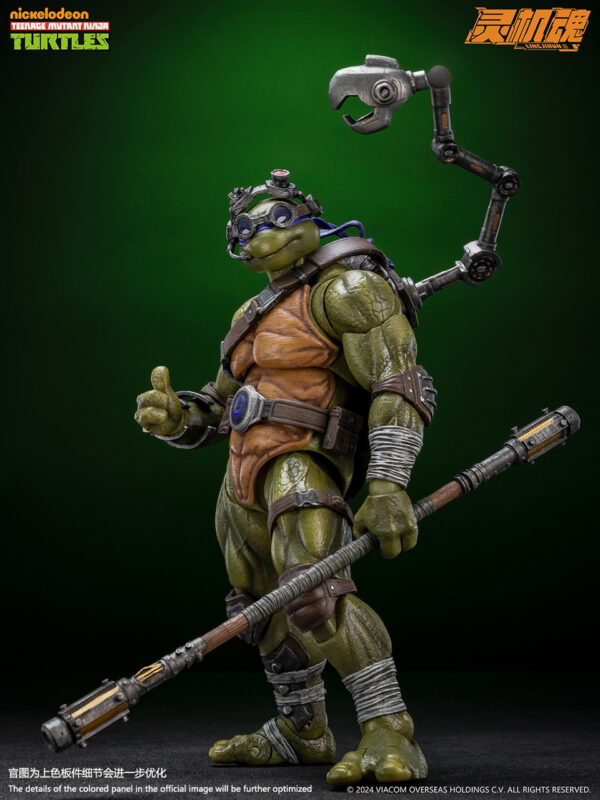 Pré-venda Lingjihun 1/12 Scale TMNT Turtle Donatello - Imagem 3