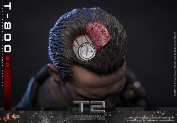 Pré-venda Hot Toys Terminator 2: Judgement Day MMS795 T-800 (2.0) 1/6 Scale Collectible Figure - Imagem 10