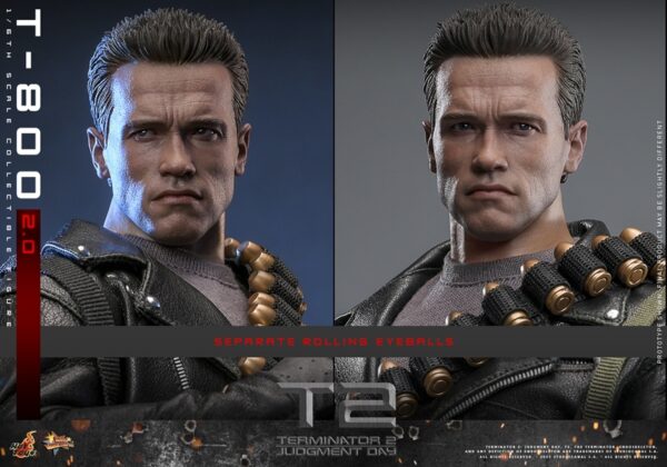 Pré-venda Hot Toys Terminator 2: Judgement Day MMS795 T-800 (2.0) 1/6 Scale Collectible Figure - Imagem 14