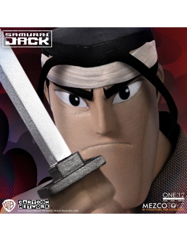 Pré-Venda Mezco Toyz Samurai Jack One:12 Collective Samurai Jack Action Figure - Imagem 9