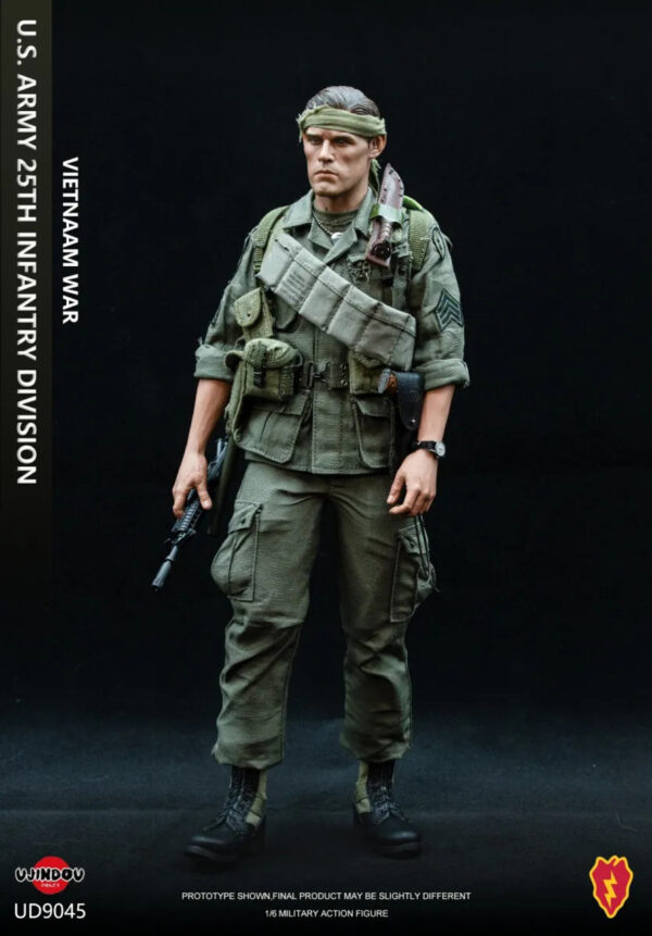 Pré-venda UJINDOU UD9045 1/6 U.S. ARMY 25TH INFANTRY DIVISION-VIETNAM WAR - Imagem 7