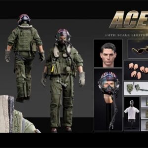 Pré-venda Pop Toys 1/6 Scale Figure ACE Pilot Action Figure Flying Suit Version